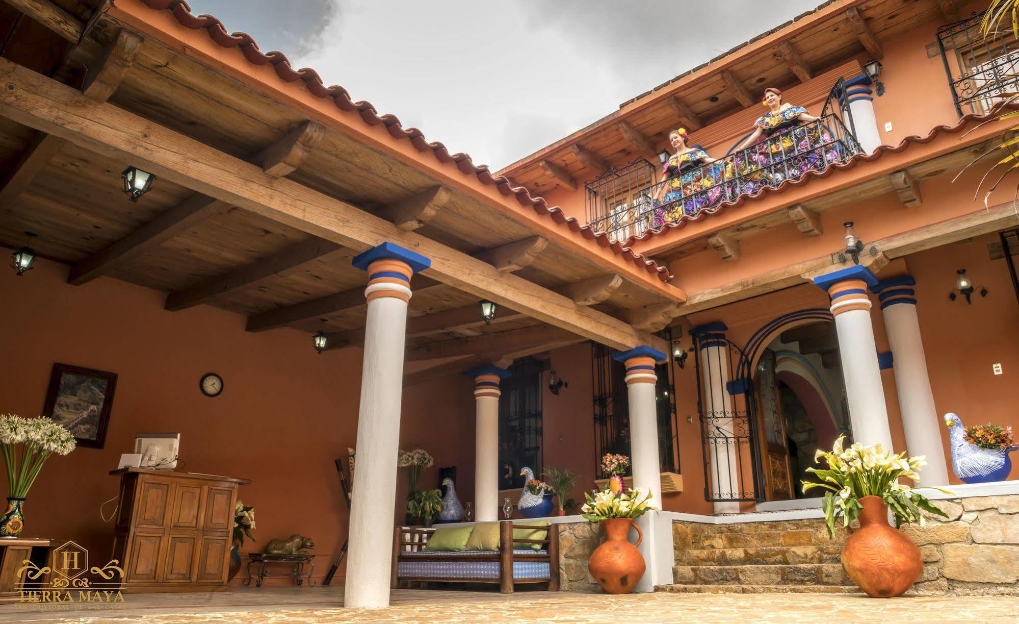 San Cristóbal de Las Casas Hotel Tierra Maya מראה חיצוני תמונה